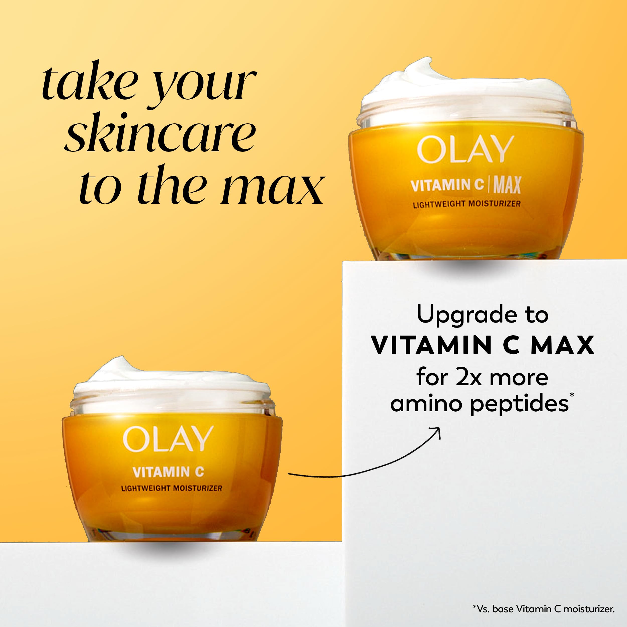 Olay Vitamin C Face Moisturizer, Brightening Cream for Women, - Olay