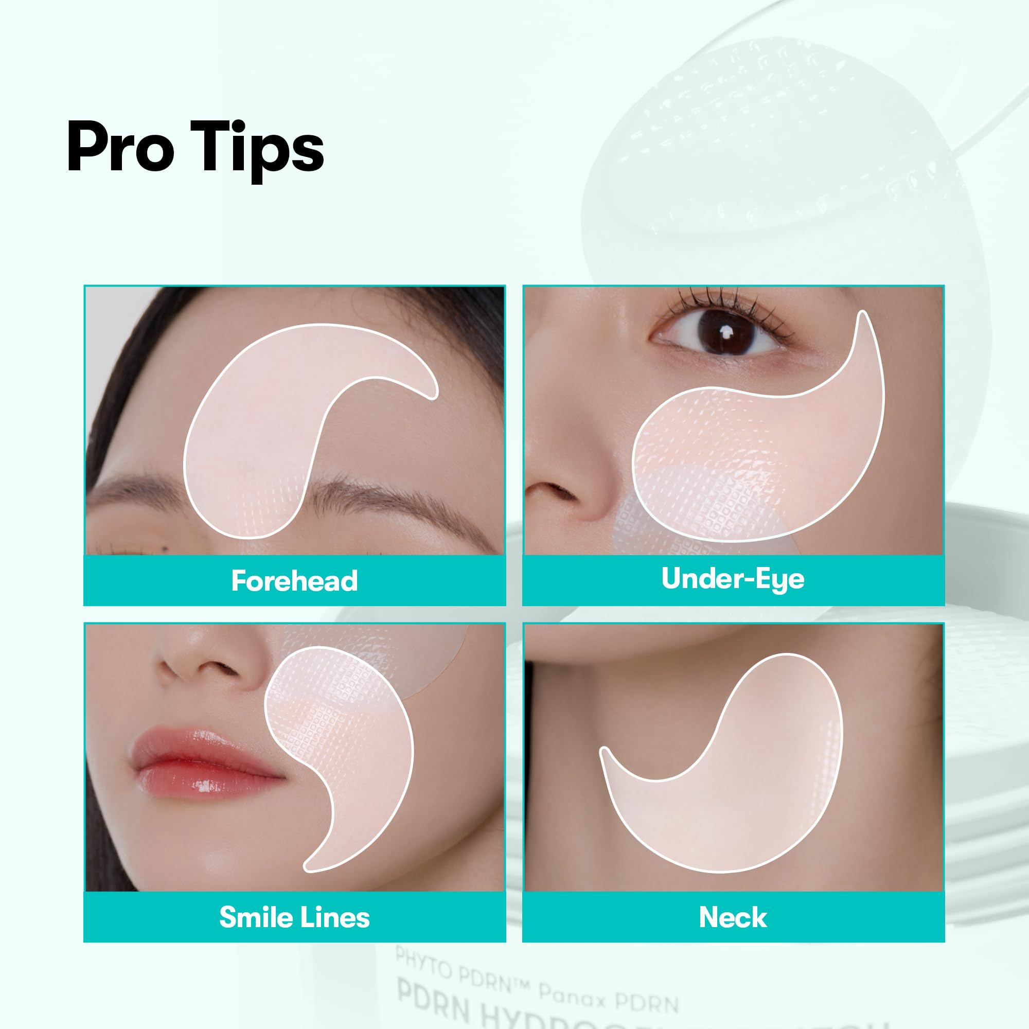 VT COSMETICS PDRN Hydrogel Eye Patch (60 Patches / 30 Pairs) - VT COSMETICS