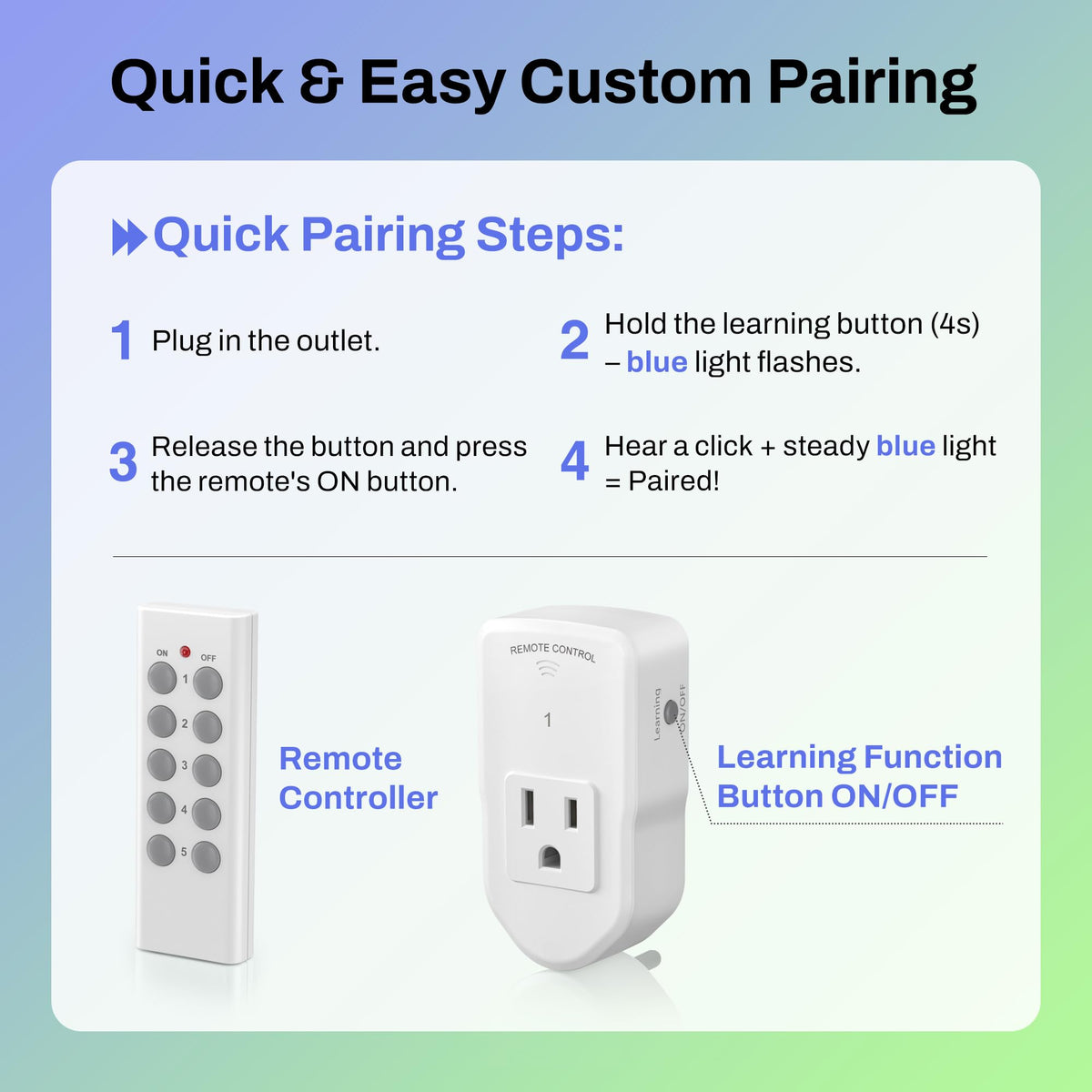 BN LINK Wireless Remote Control Outlet Electrical Switch for - BN-LINK Official Imagery - 8