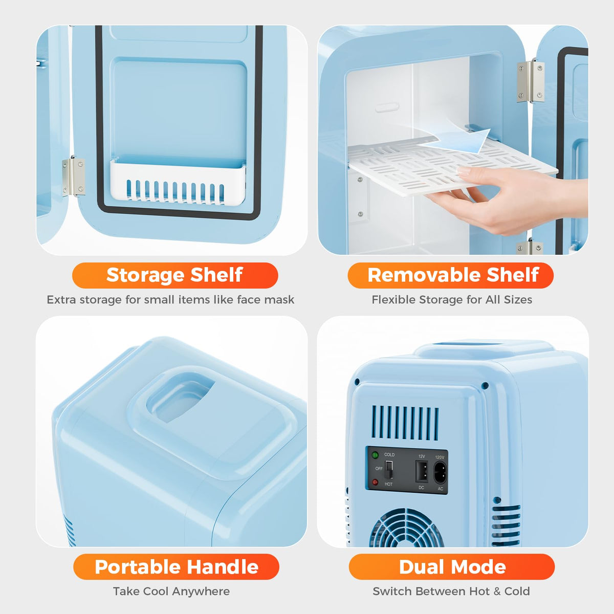 Mini Fridge for Bedroom - OSTBA Official Imagery - 5