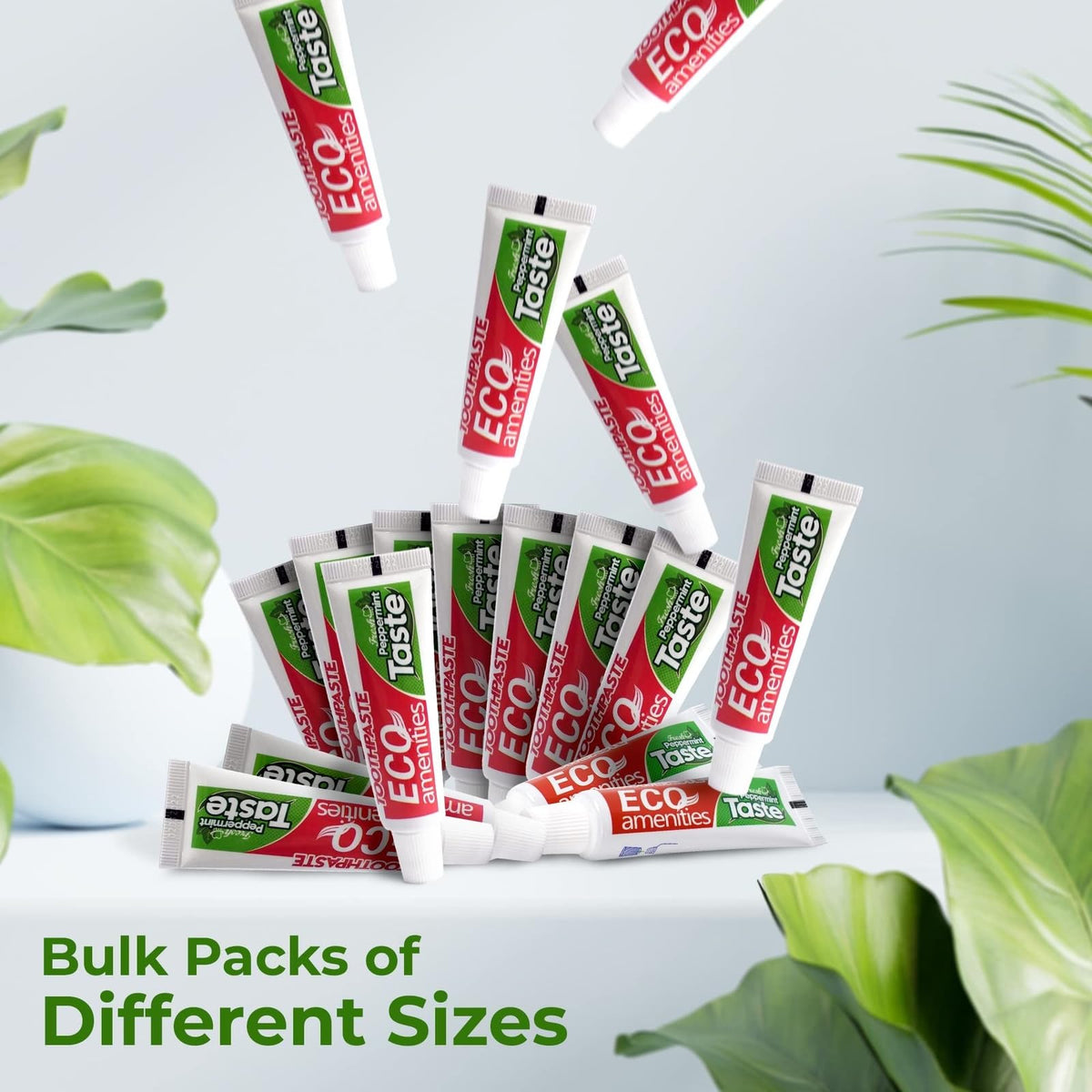 ECO Amenities Travel Size Bulk Toothpaste - ECO amenities Official Imagery - 4