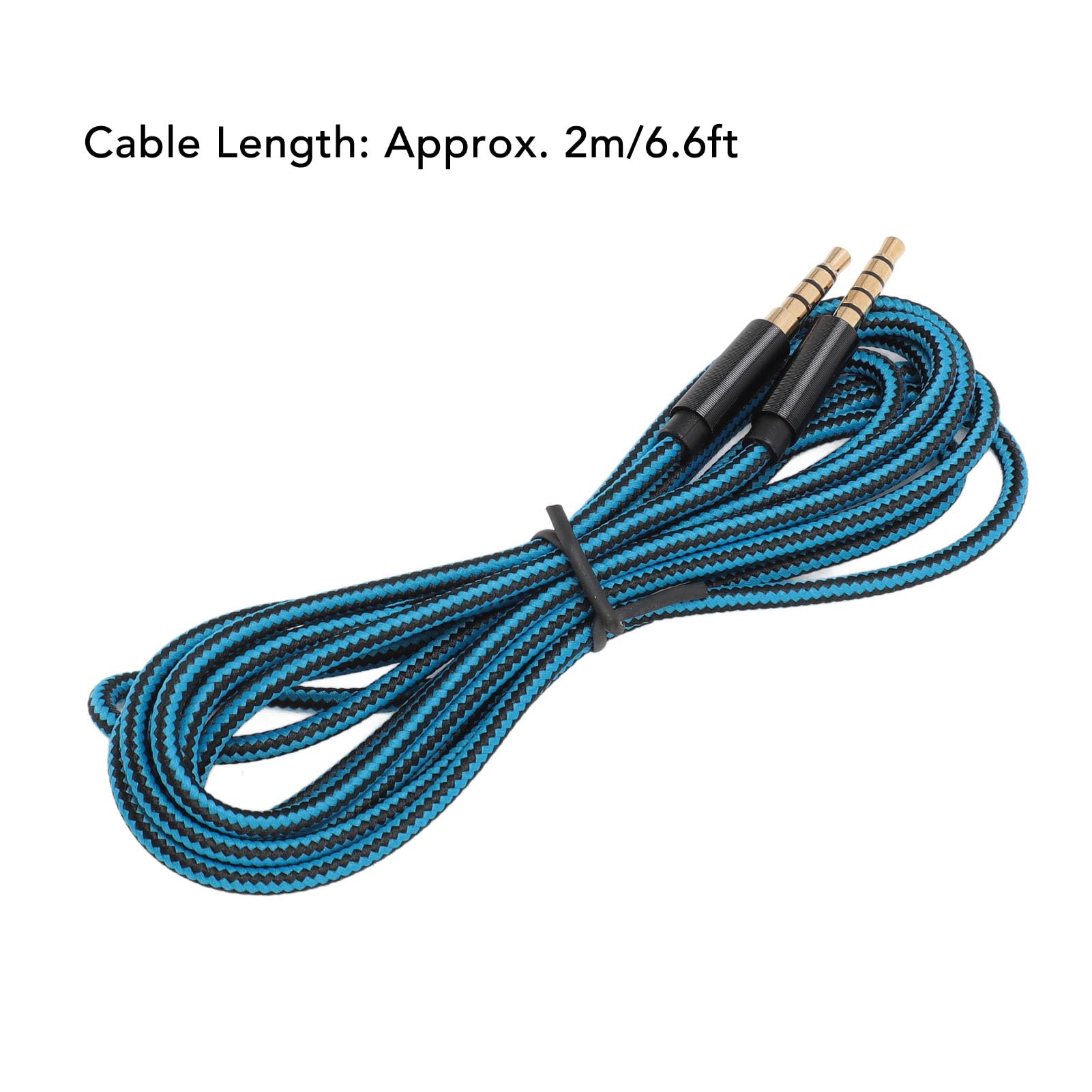 ASHATA 3.5mm 5 Pole Plug to 4 Pole Plug Cable, Compatible A30 Hea by ASHATA - Angle View 7