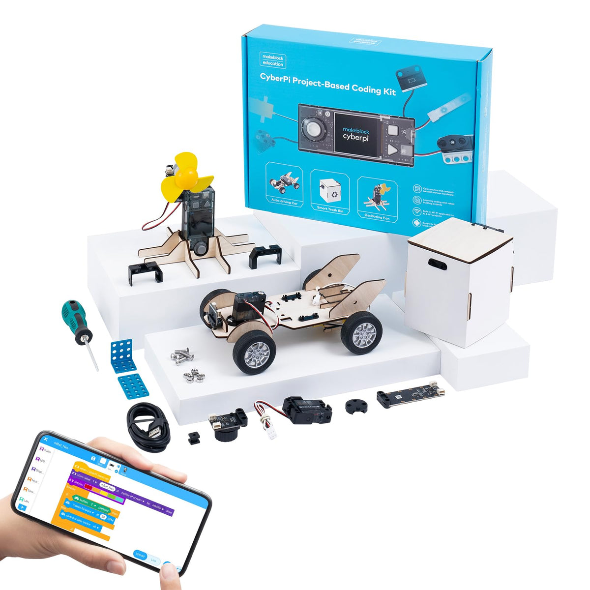Makeblock CyberPi Project Based Kit Coding for Kids 8 12 - Makeblock Official Imagery - 8