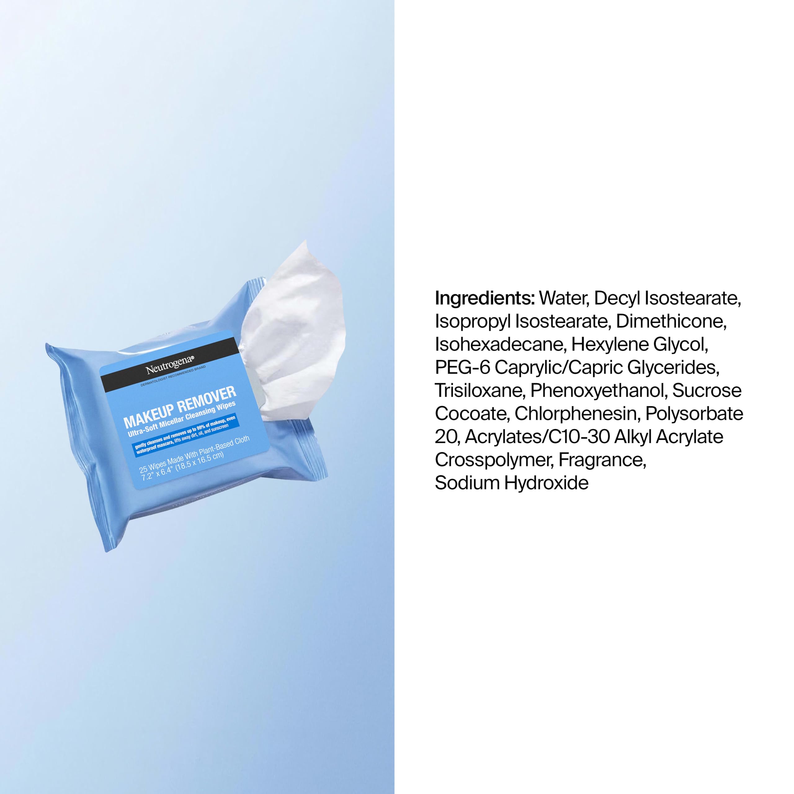 Neutrogena Makeup Remover Towelettes, Daily Single Face Towele... - Elefair Tech Official Product View 9