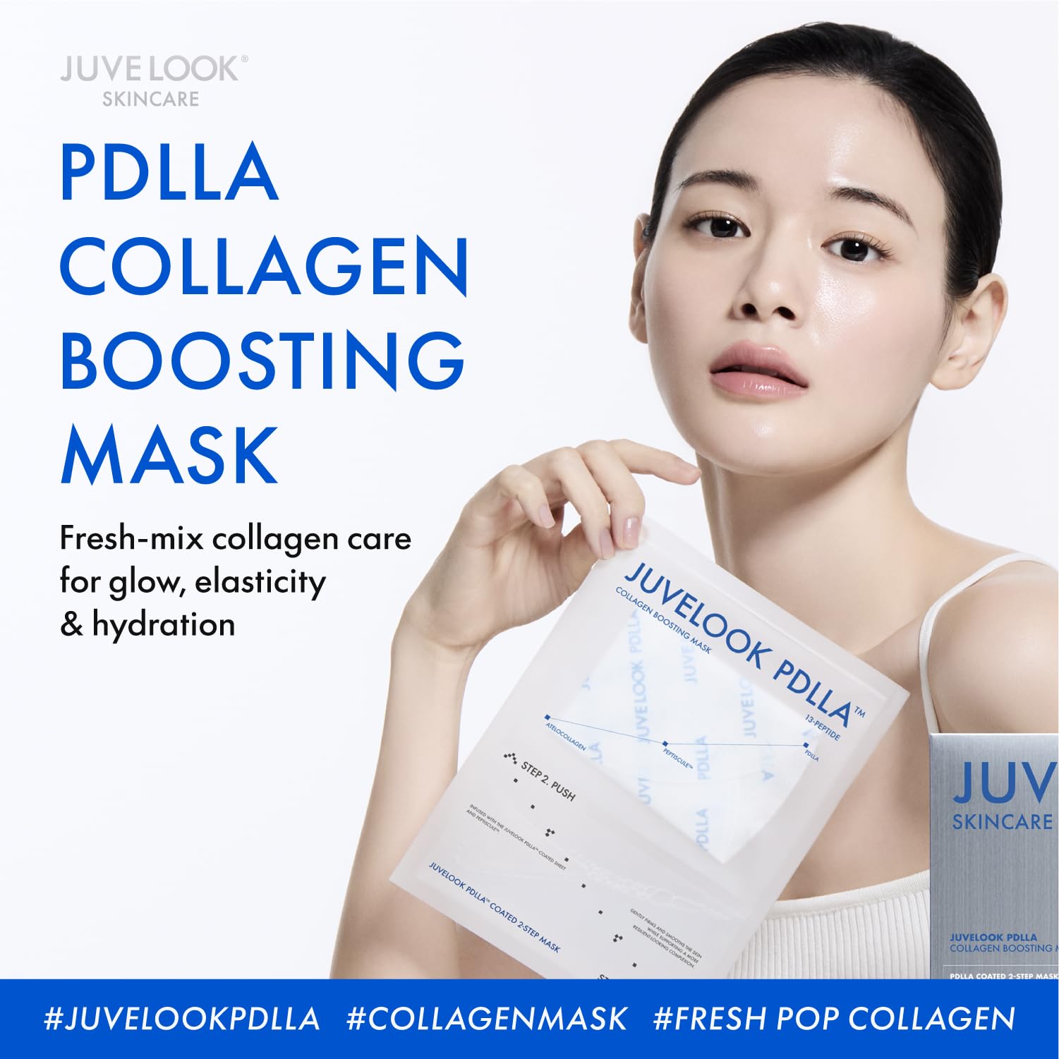 PDLLA Collagen Mask for Glass Skin Glow &amp; Firming - JUVELOOK