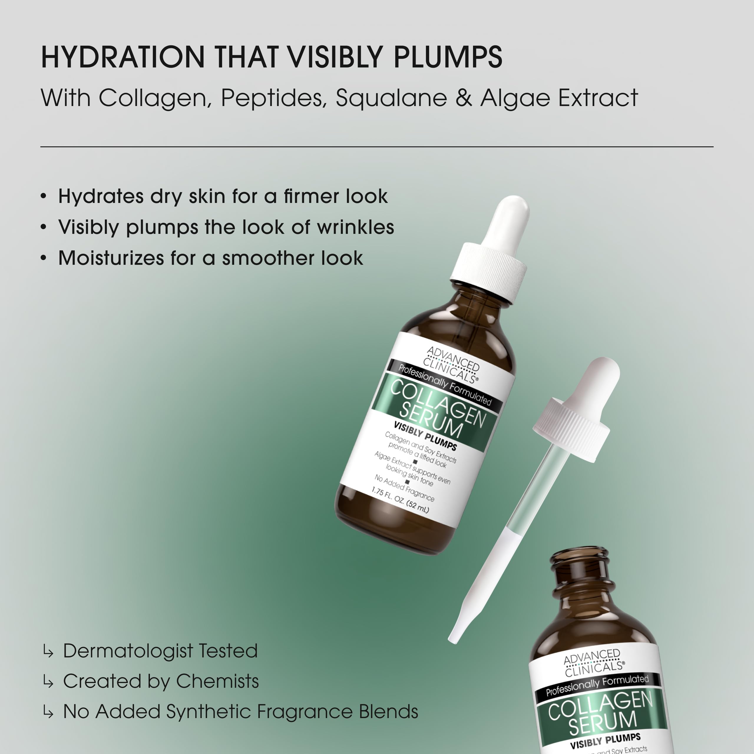 Advanced Clinicals Collagen Serum For Face - Advanced Clinicals Official Imagery - 3
