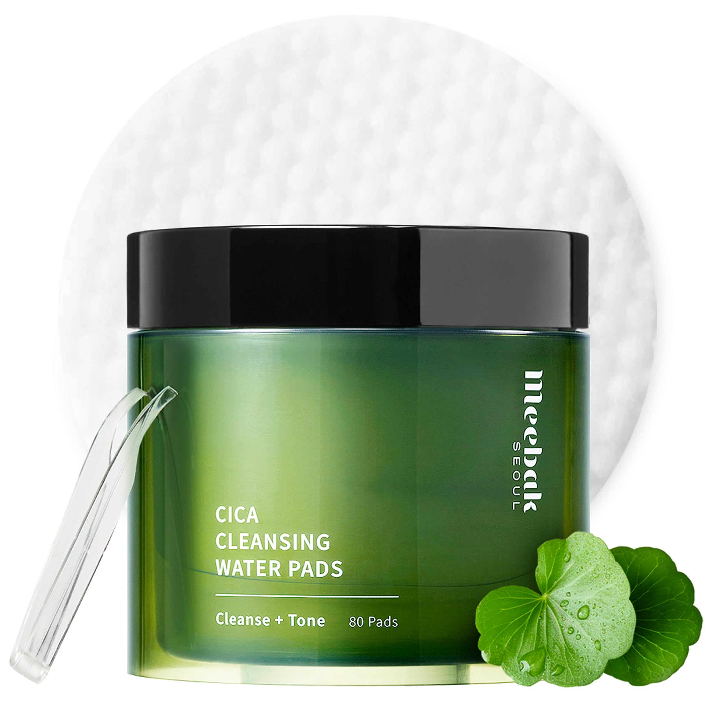 Meebak Cica Cleansing Water Pads - Meebak Official Product Imagery - 2