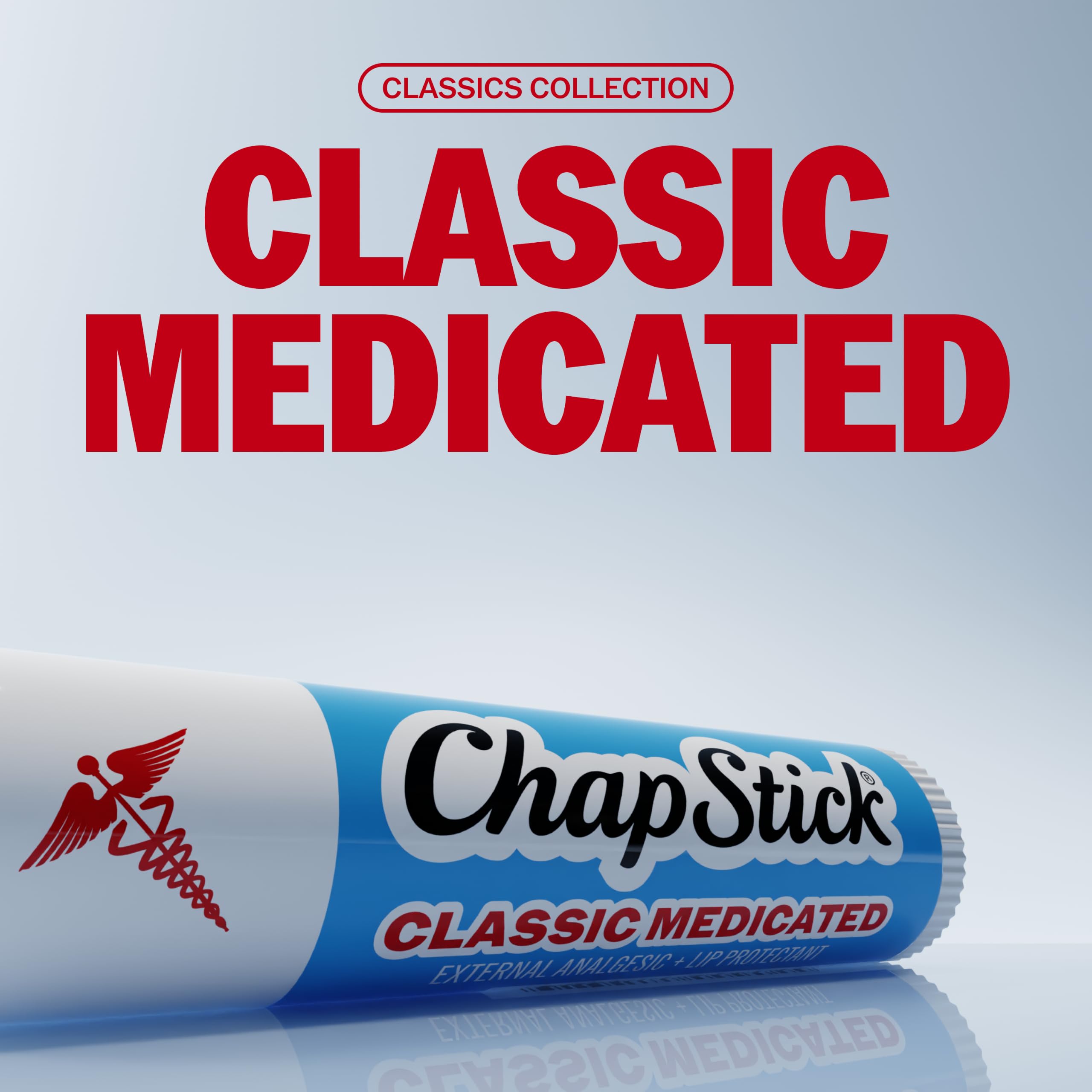 ChapStick Medicated Lip Balm 3-Pack | Cold Sore Relief