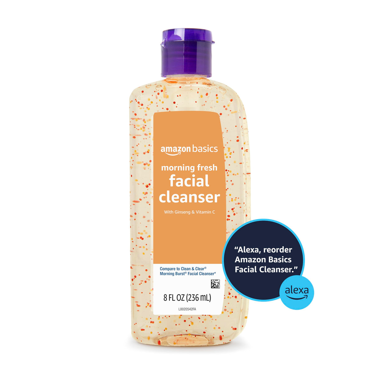 Amazon Basics Morning Fresh Facial Cleanser with Ginseng and - Amazon Basics Official Imagery - 6