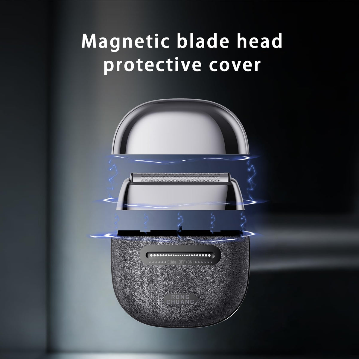 Portable Electric Foil Shaver for Men USB C Wet Dry - RONGCHUANG Official Imagery - 8