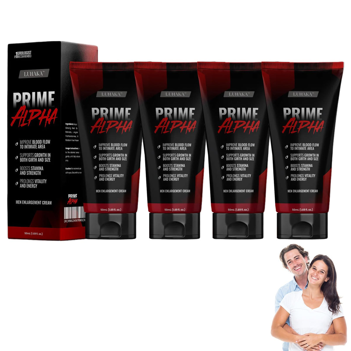 Prime Alpha Men Max Cream Men Body Cream - Luhaka Official Imagery - 8
