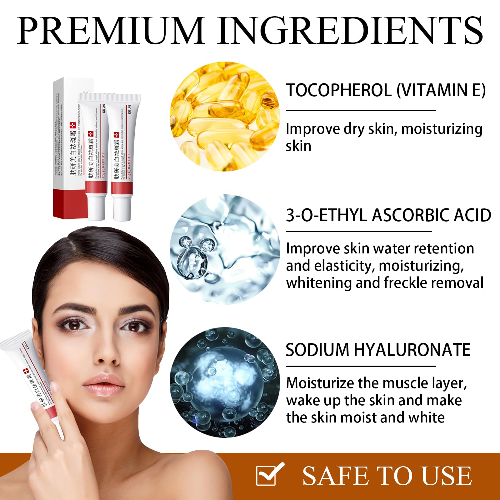 Fupah Whitening Freckle Cream 2-Pack – Dark Spot Remover