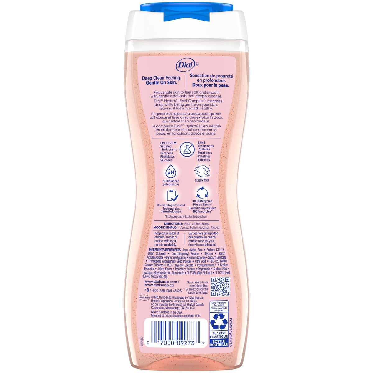 Dial Body Wash Hydraclean Complex Vitamin E Gentle Leaves - Dial Official Imagery - 7
