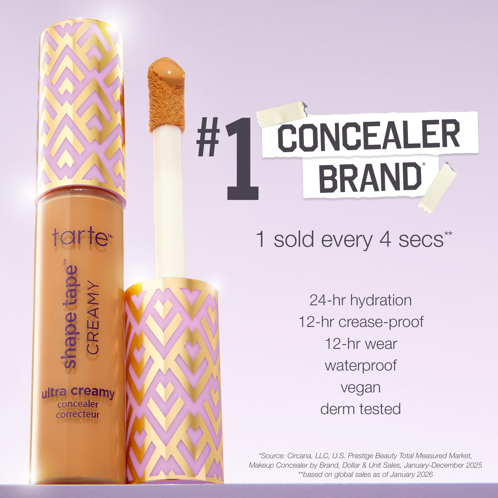 tarte Shape Tape Creamy Concealer Full Coverage 35N