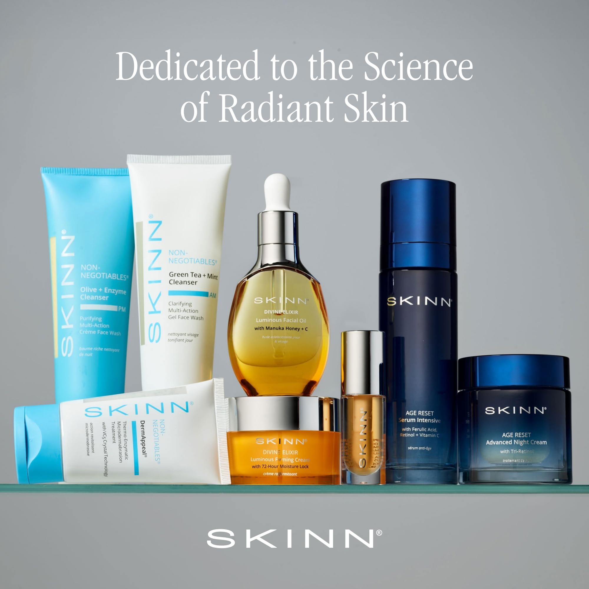 SKINN Anti Aging Luminous Face Oil - SKINN Official Product Imagery - 8