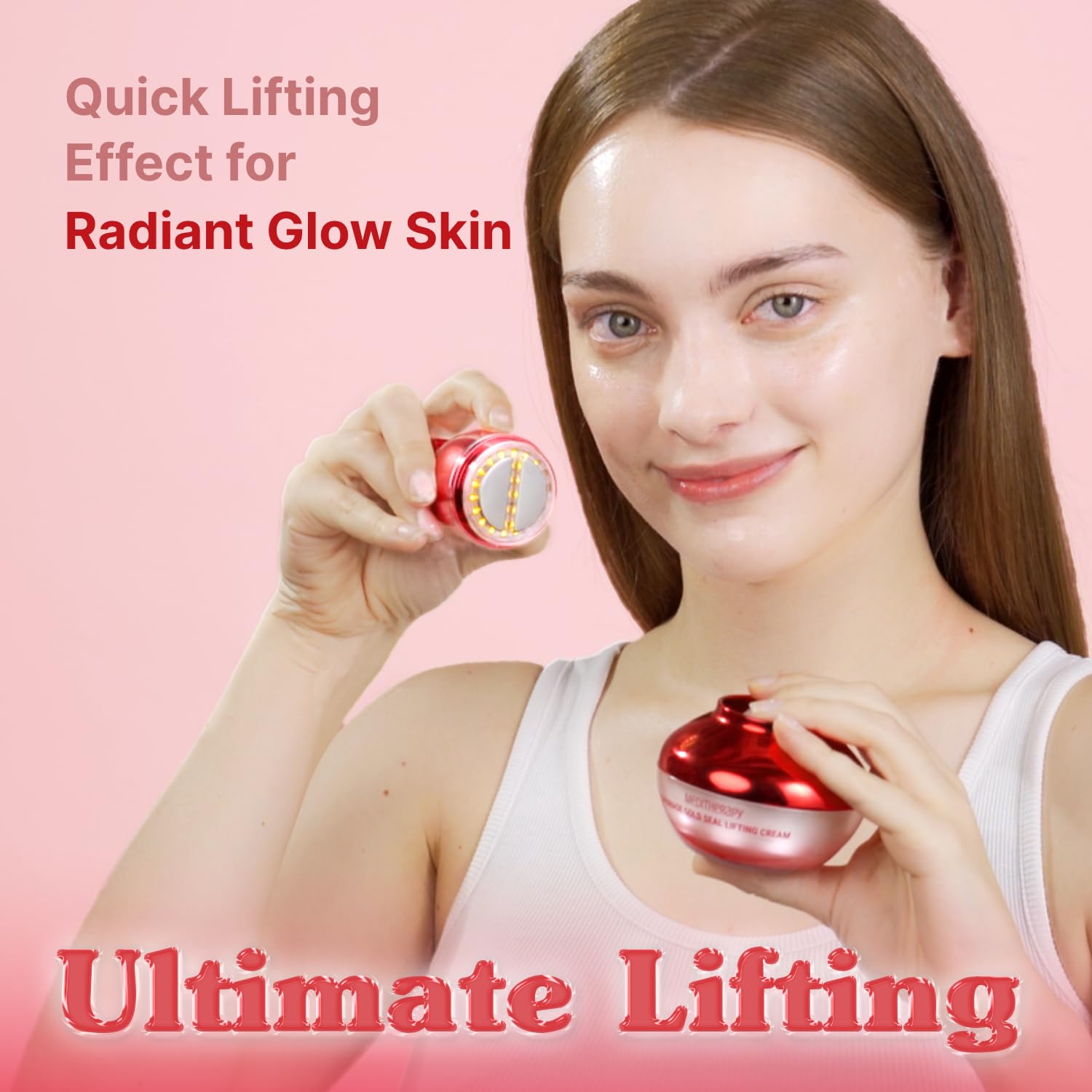 Shumage Gold Seal Lifting Cream Device - MEDITHERAPY Official Product Imagery - 2