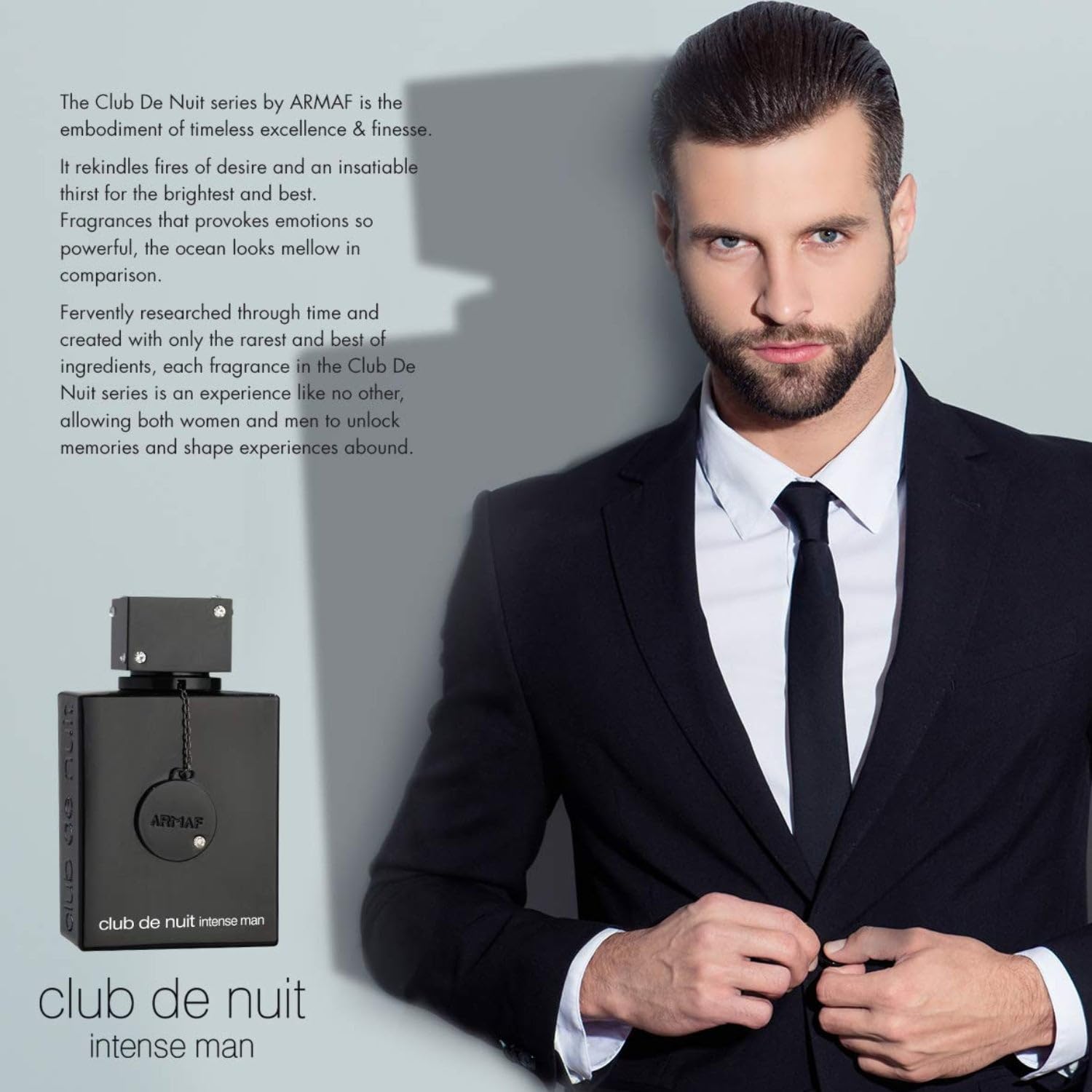 ARMAF club de nuit intense Man EDT Men New in Box Black 3 6 - Armaf Official Imagery - 5