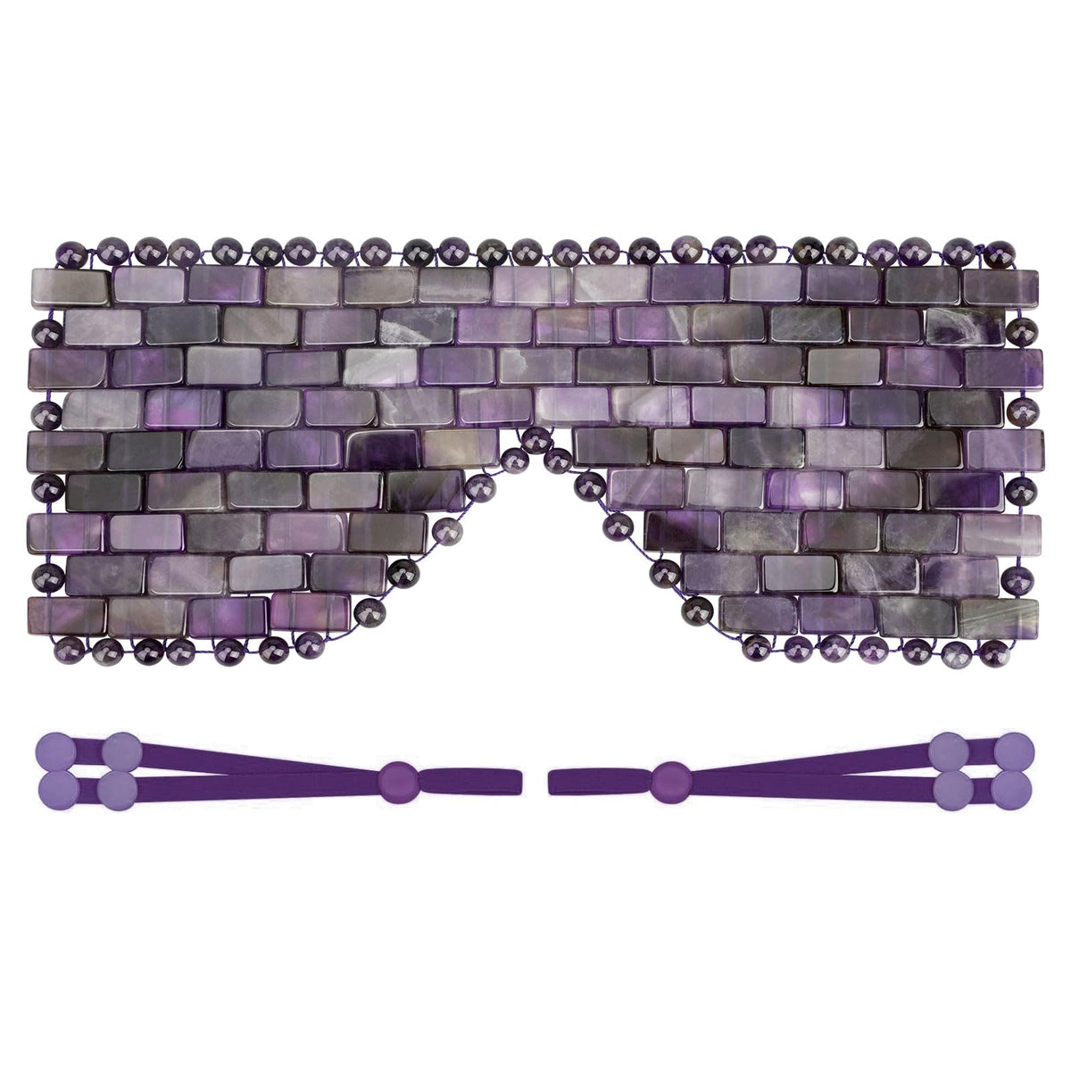 ideayard Jade Eye Mask Natural Jade Stone Beaded Eye Cover - ideayard Official Imagery - 2