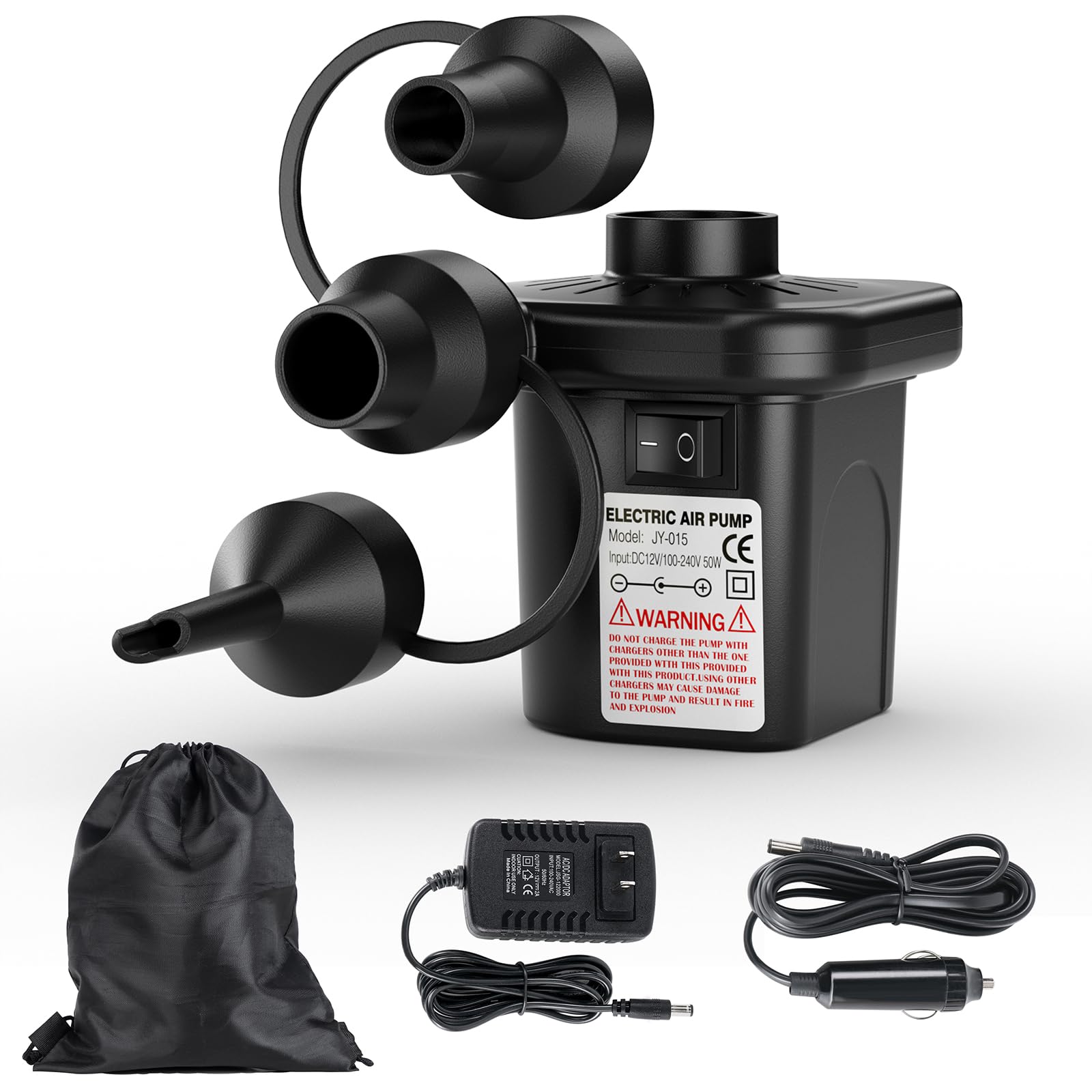 Motorenbau Electric Air Pump for Inflatables,Portable Quick-Fill Air P - View 1