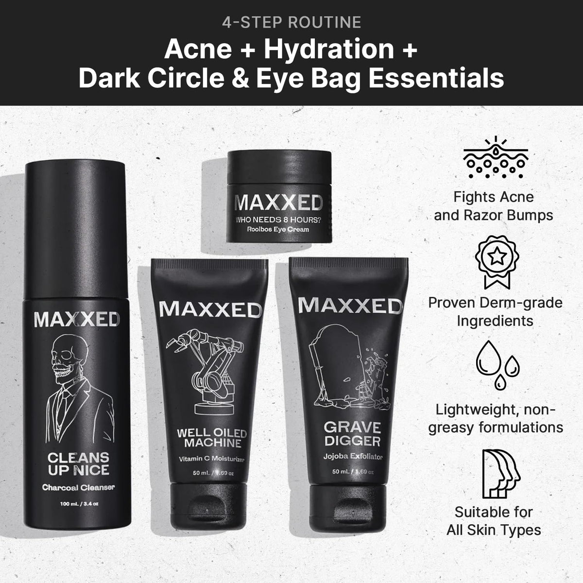 MAXXED Men s Skincare Set - MAXXED Official Imagery - 3
