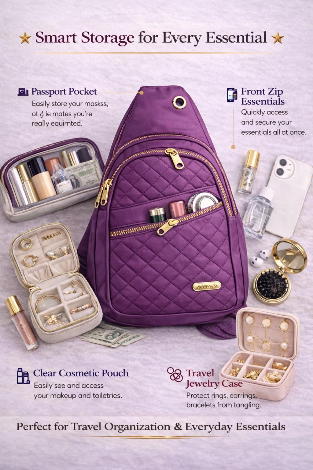 Spicy Tabanca Women s 7 Piece Travel Essentials Gift Set - Premium Selection Official Imagery - 6