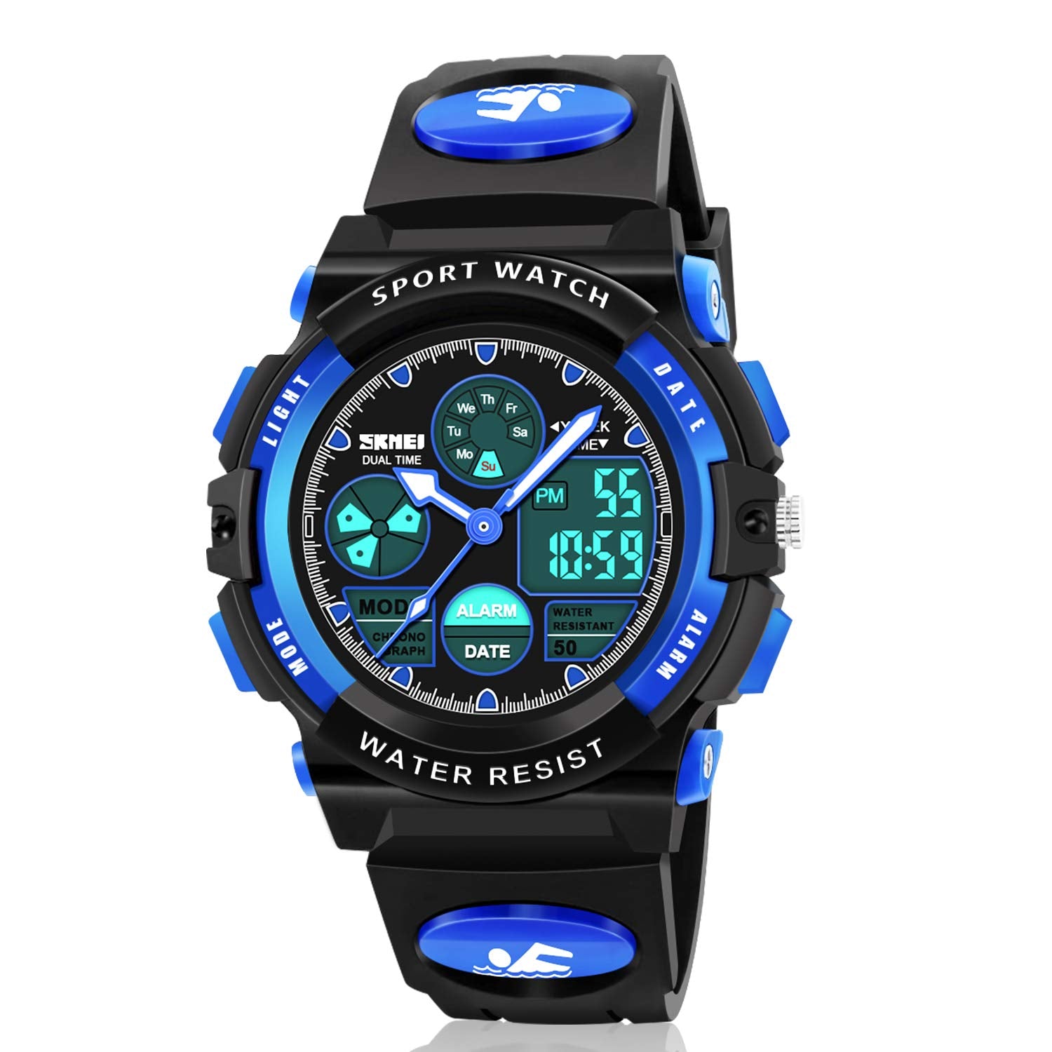 ATIMO LED Multi Function Waterproof Watch for Kids - Kids Gifts - Product Imagery