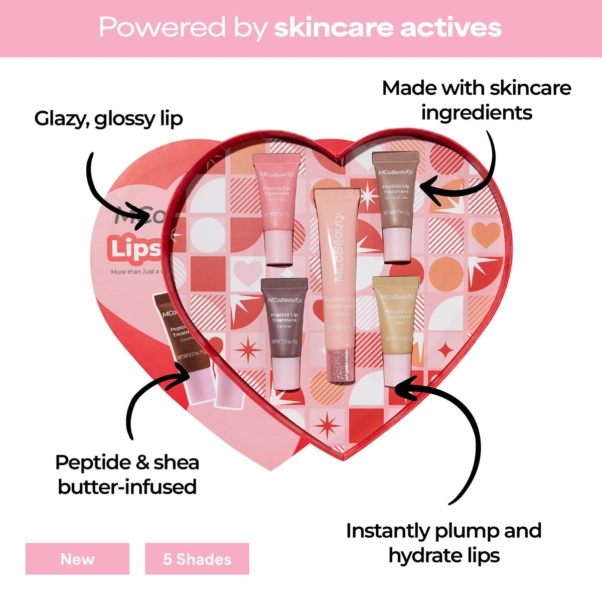 MCoBeauty Peptide Lip Treatment Gift Set - MCoBeauty Official Product Imagery - 4