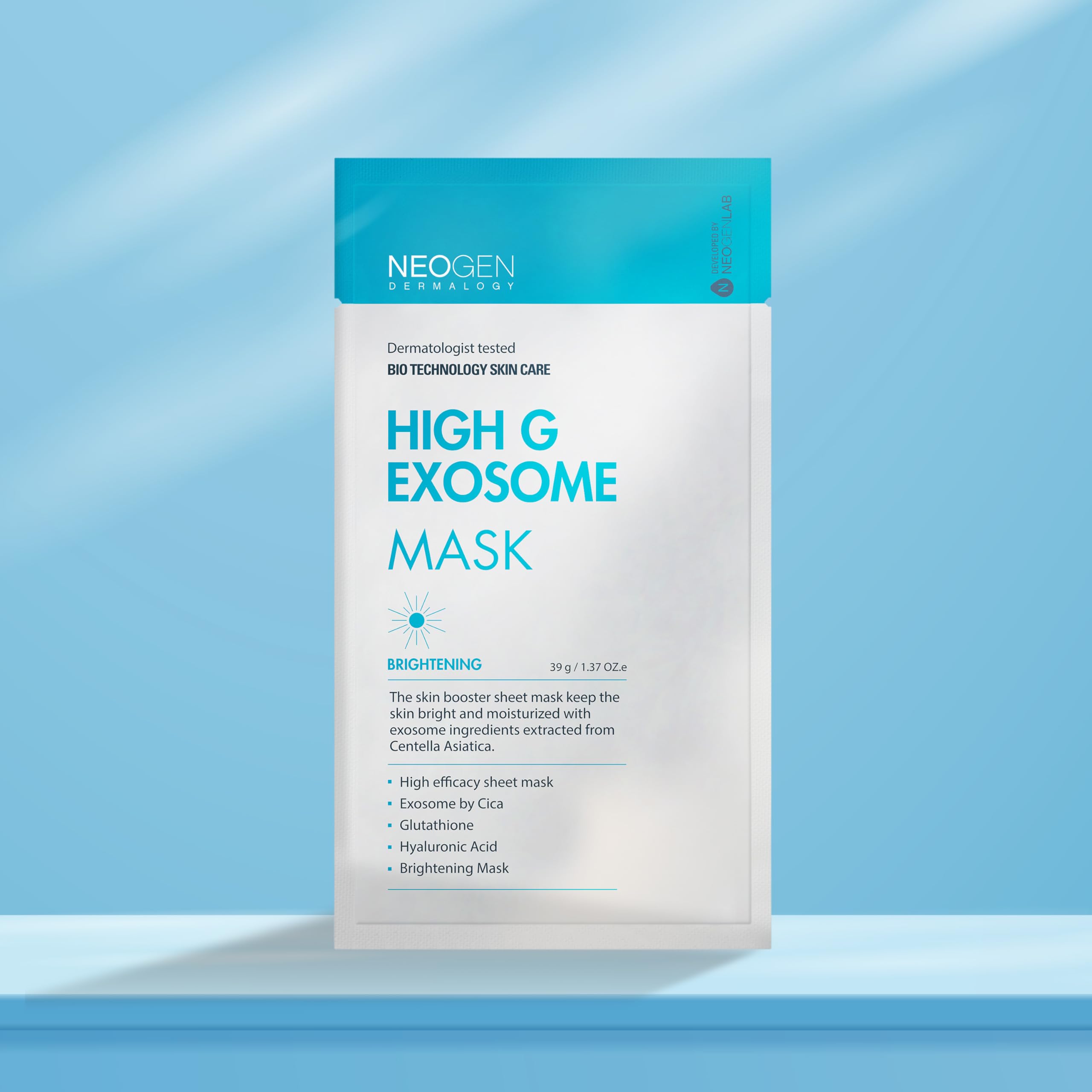 [K-Beauty] NEOGEN DERMALOGY High G Exosome Mask Sheet (39g. 5 - DERMALOGY by NEOGENLAB