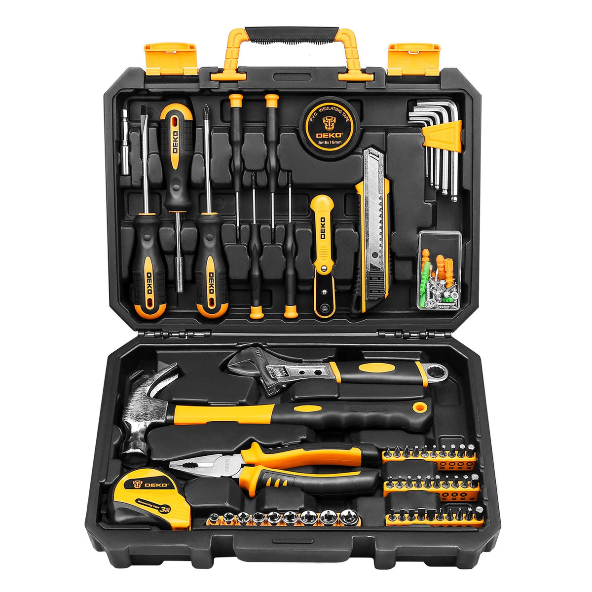 DEKOPRO 100 Piece Home Repair Tool Set General Household - DEKOPRO Official Imagery - 2