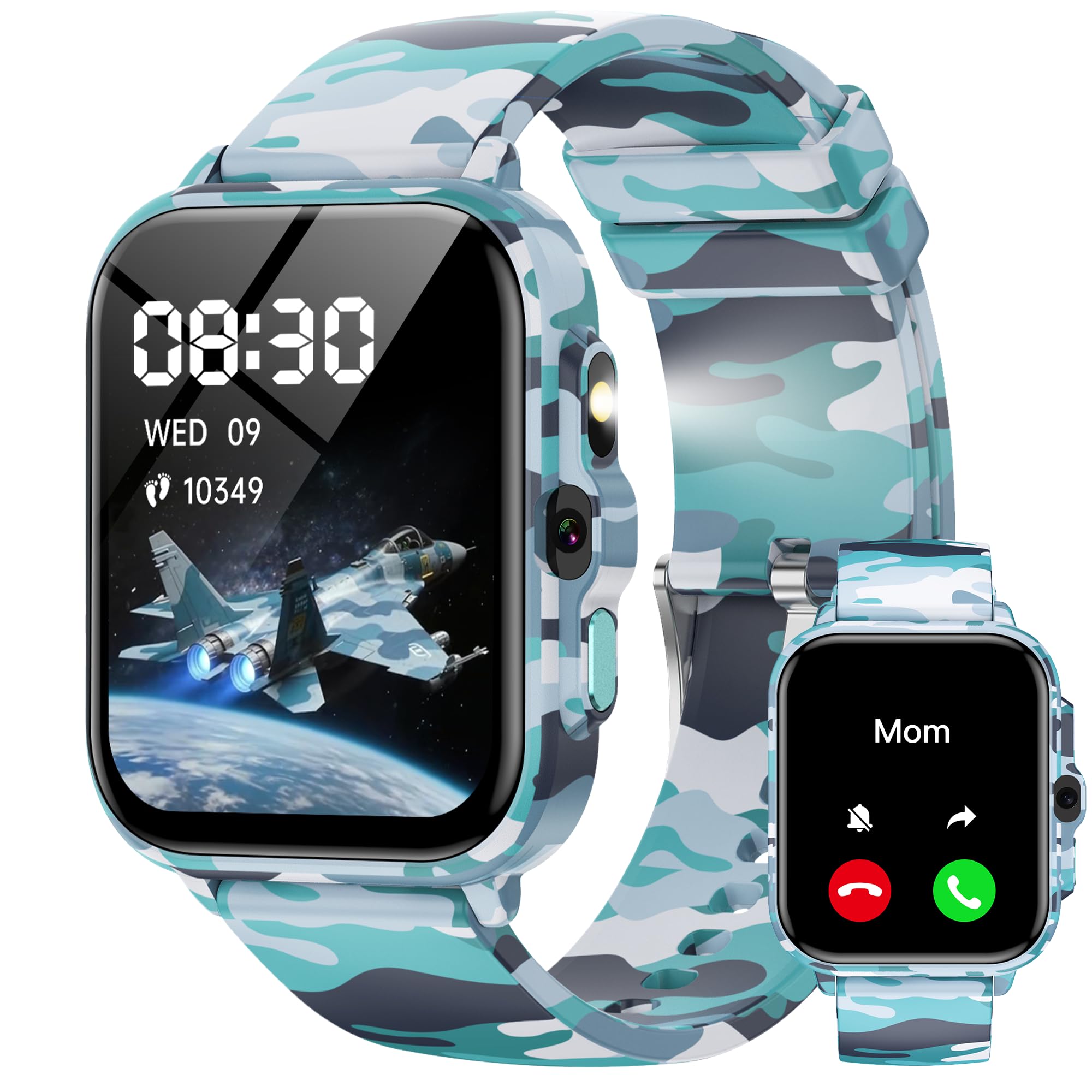 WZWNEER Smart Watch for Kids Boys Age 5-12, Ai Functions Games HD Touc - View 10