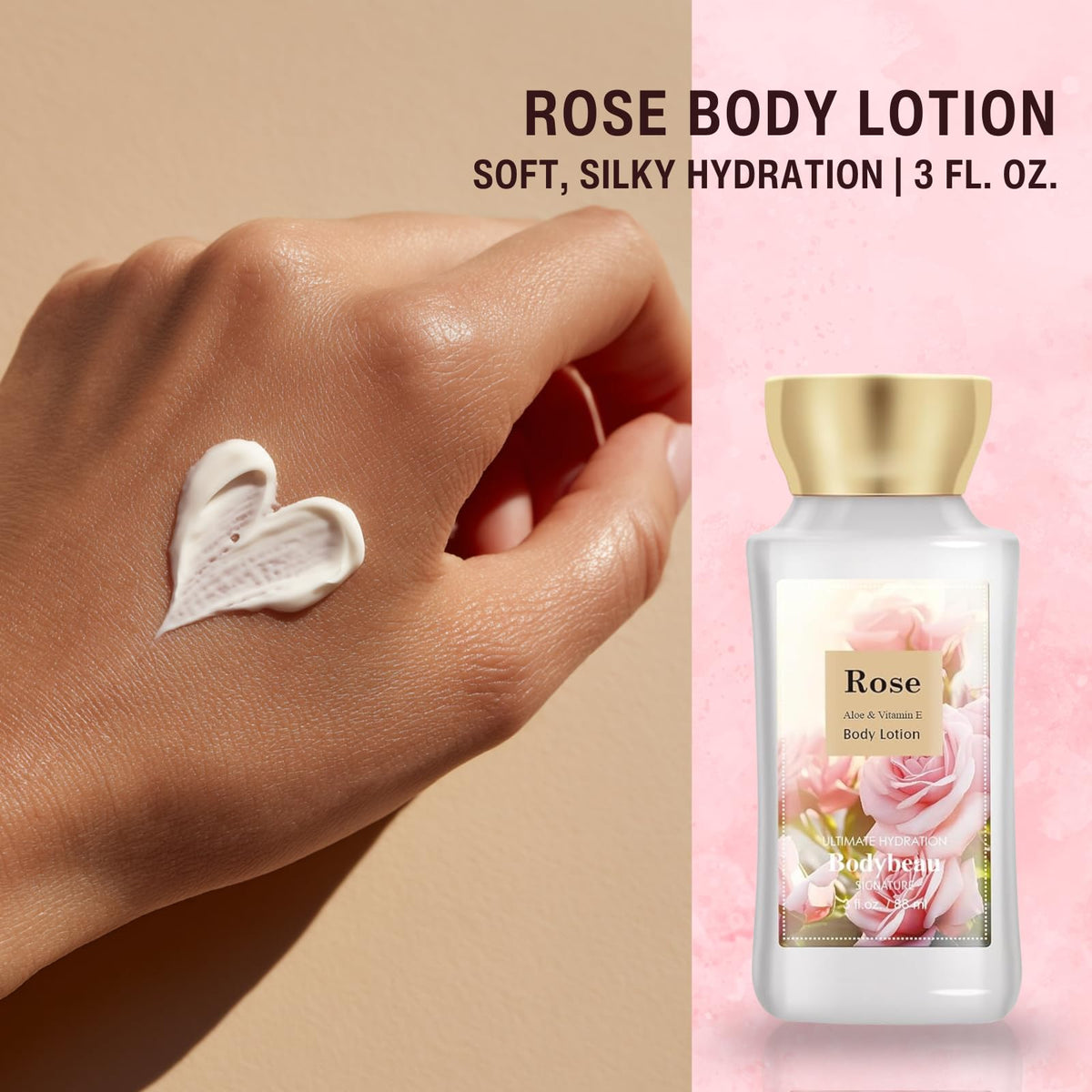 Rose Spa Gift Set For Women - Bodybeau Official Imagery - 6