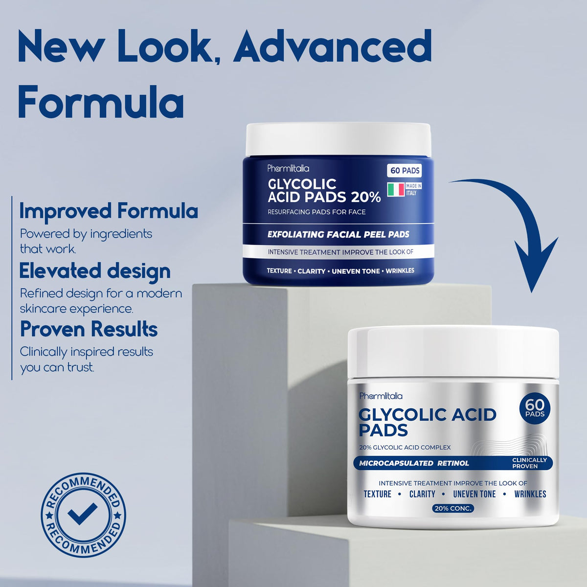 Glycolic Acid Pads - Pharmlitalia Official Imagery - 7