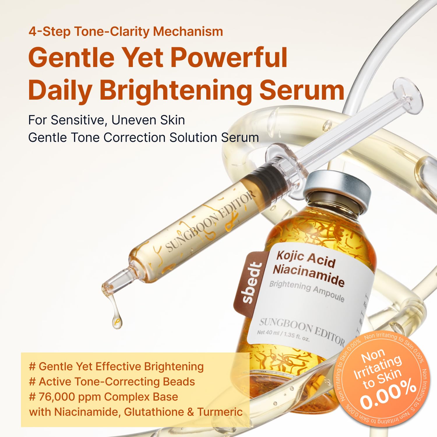 SUNGBOON EDITOR Glow Intensive Kojic Acid Ampoule Turmeric - SUNGBOON EDITOR Official Imagery - 3