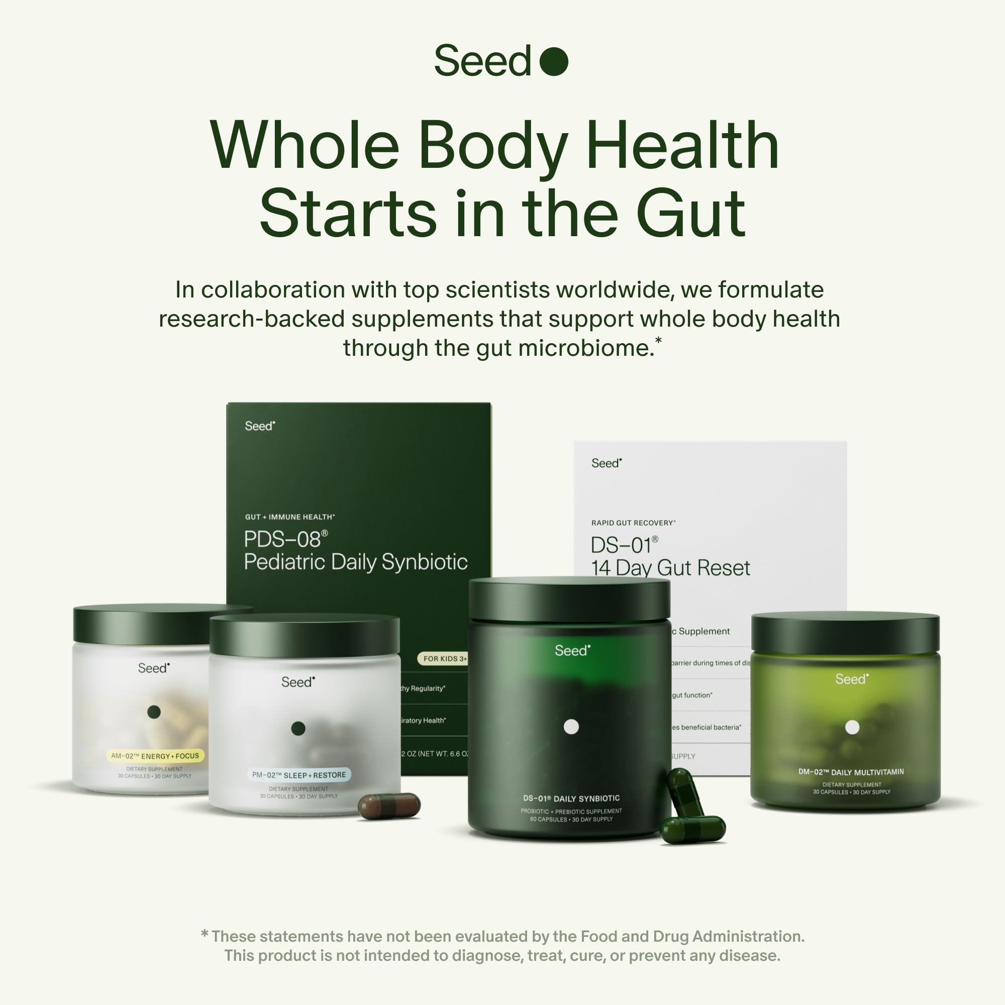 Seed DS-01 Daily Synbiotic - Adult Probiotic + Prebiotic - 30-Days wit - View 8