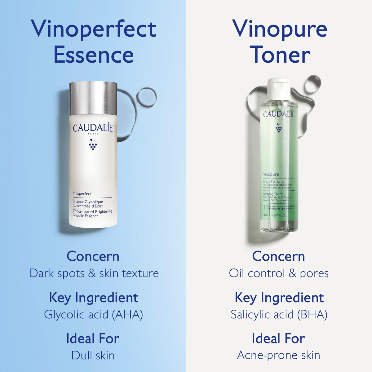 Caudalie Vinoperfect Brightening Essence Glycolic Acid Toner - Premium Selection Official Imagery - 8
