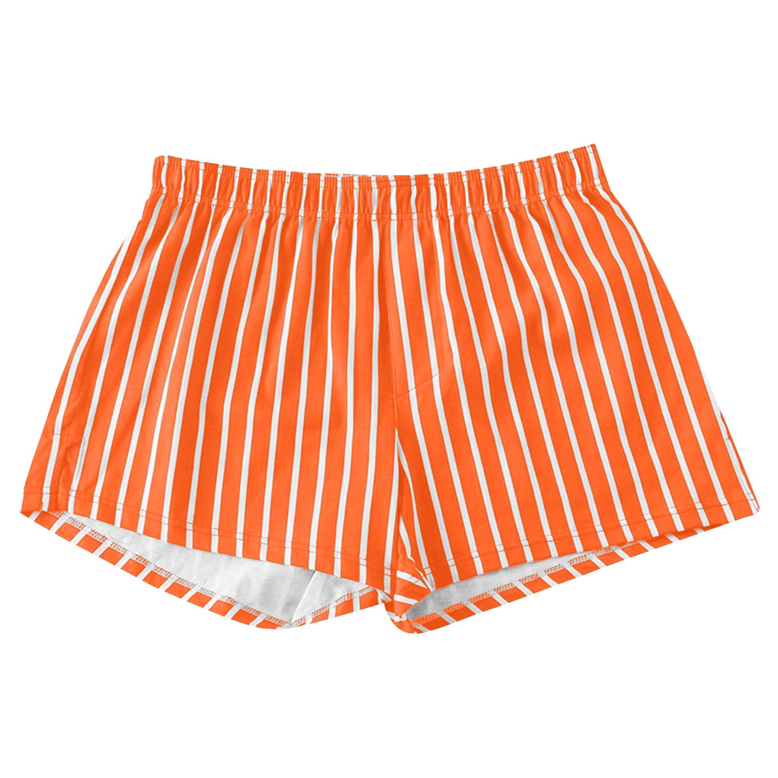 Striped Cotton Underwear for Men Casual Loose Fit Boxer Briefs Soft Co - View 1