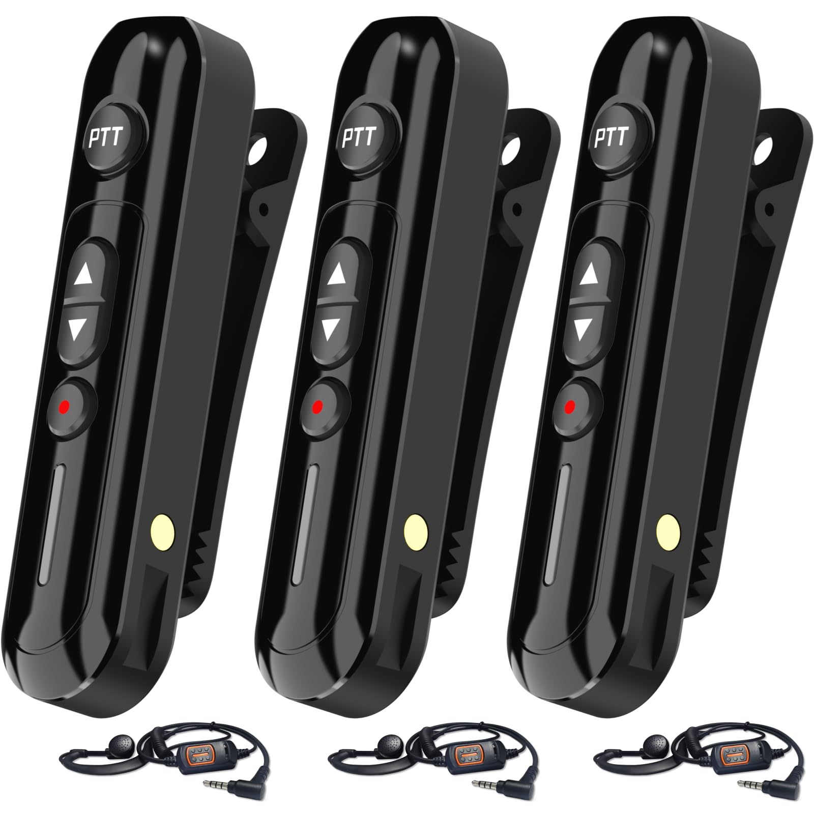 VROESA Super Mini Walkie Talkies Pro Two Way Radio with Earpieces by VROESA - Angle View 1