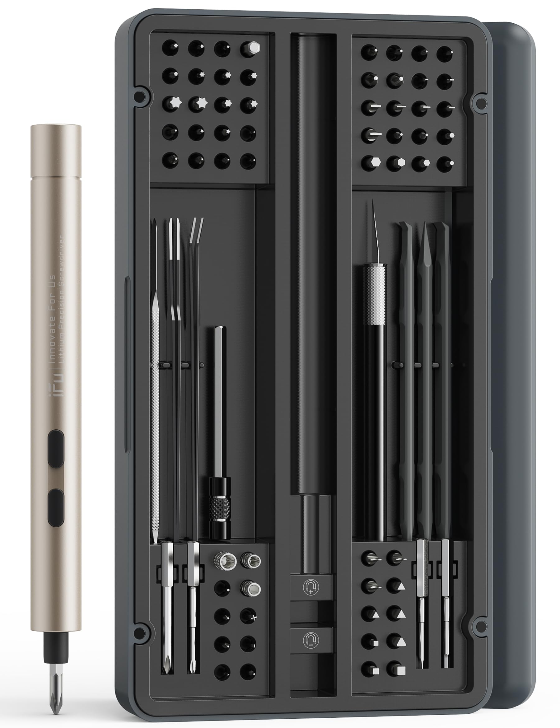 iFu 42-in-1 Electric Screwdriver Kit, Cordless Precision Repair T - IfU Official Product View 10
