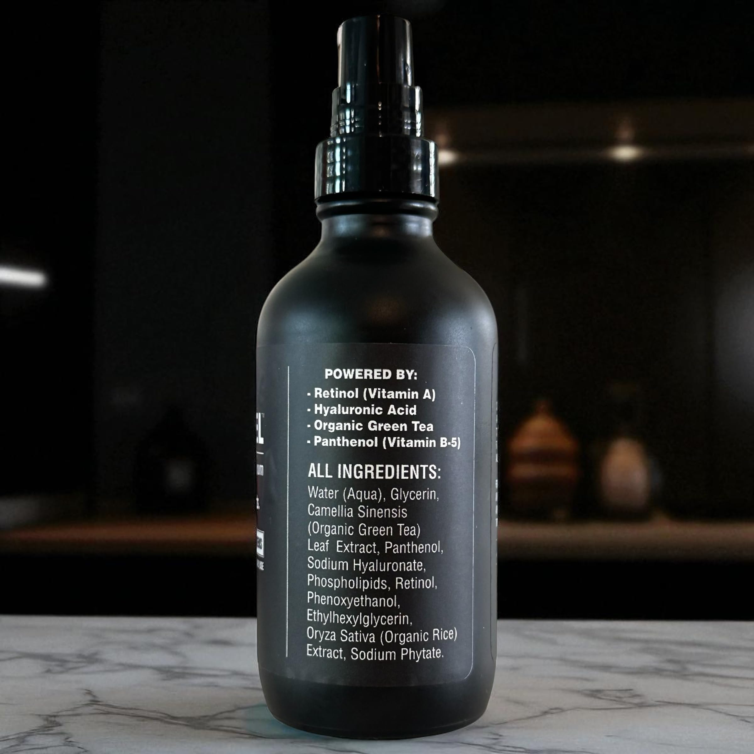 BLACKSTEEL Men's Anti - Aging Face Serum with Retinol & Hyalur - BLACKSTEEL Official Product View 3