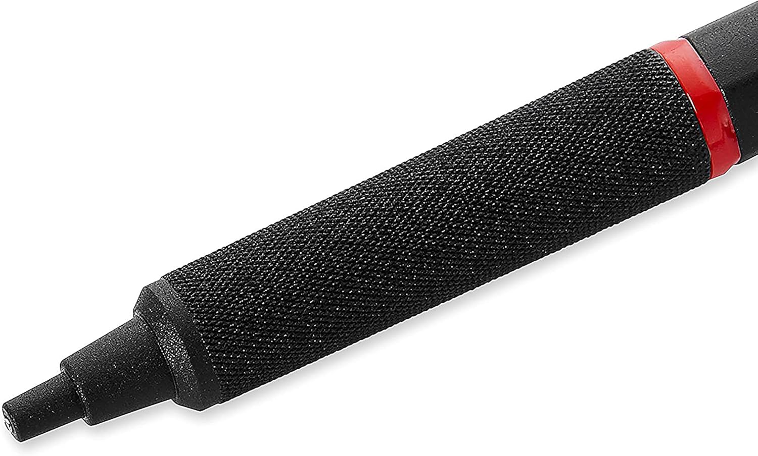Rotring Rapid Pro mechanical pencil in matte black with 0.5 mm lead for precision writing and detailed drafting.