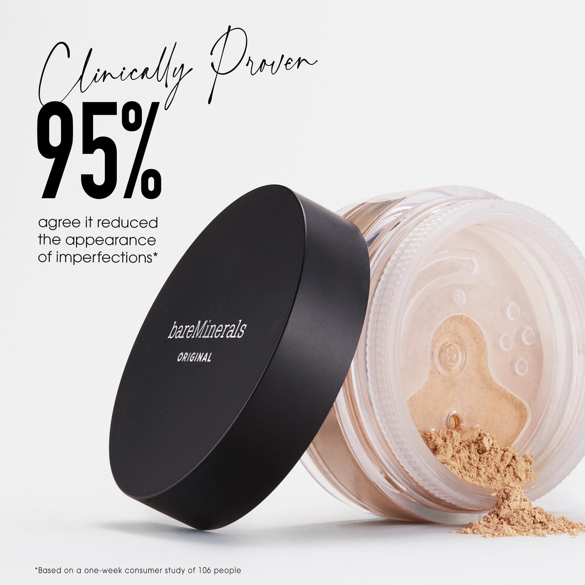 bareMinerals ORIGINAL Loose Powder Foundation 0 28 oz - Premium Selection Official Imagery - 5