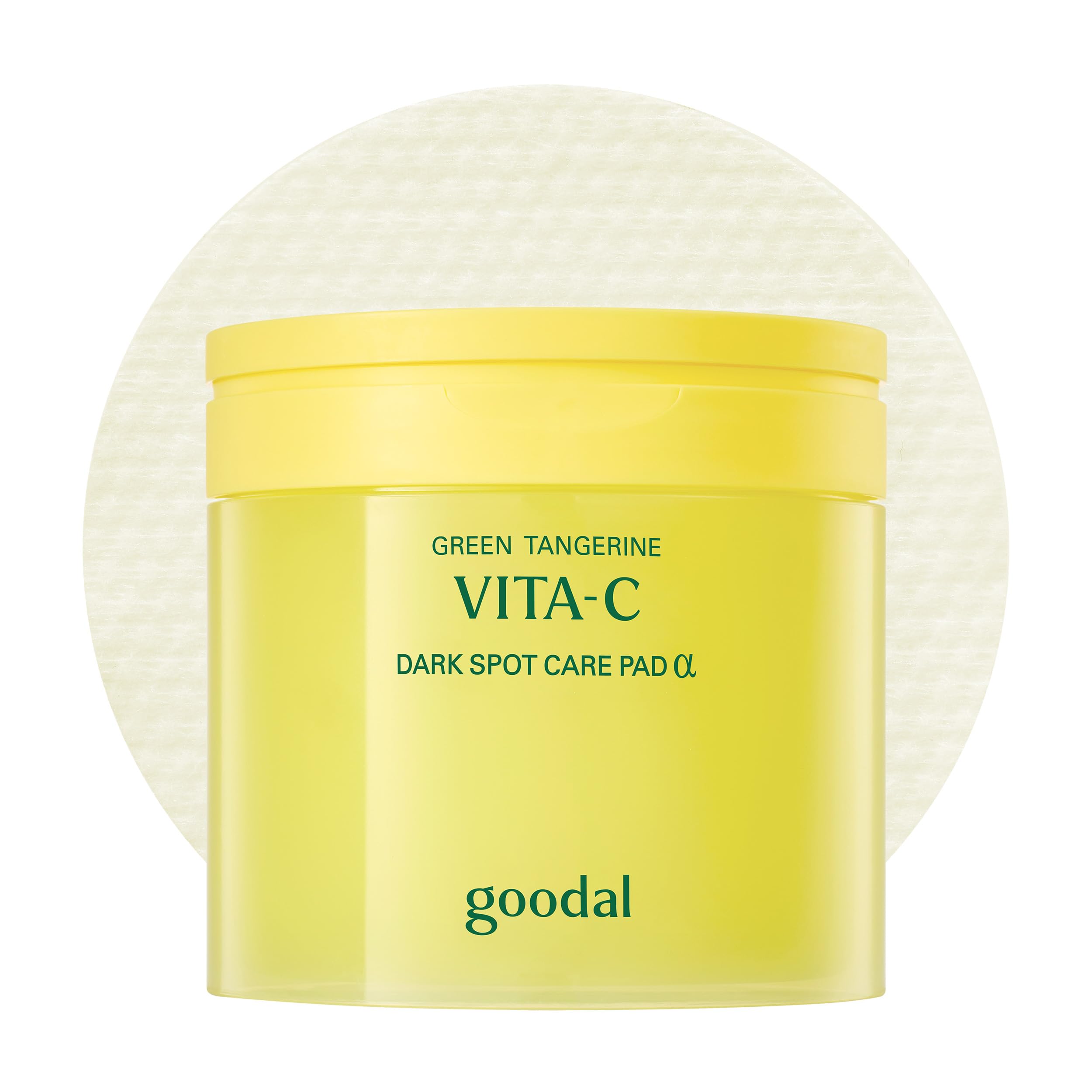 GOODAL Green Tangerine VITA C Toner Pads [Advanced Ver.] - Dark - Product Imagery