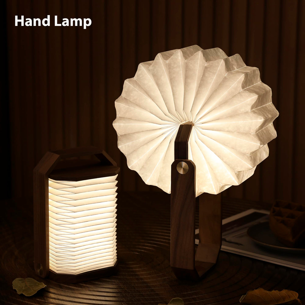 Unique Gifts Japanese Paper Lantern Lamp Handheld Folding - ZBOLE Official Imagery - 3