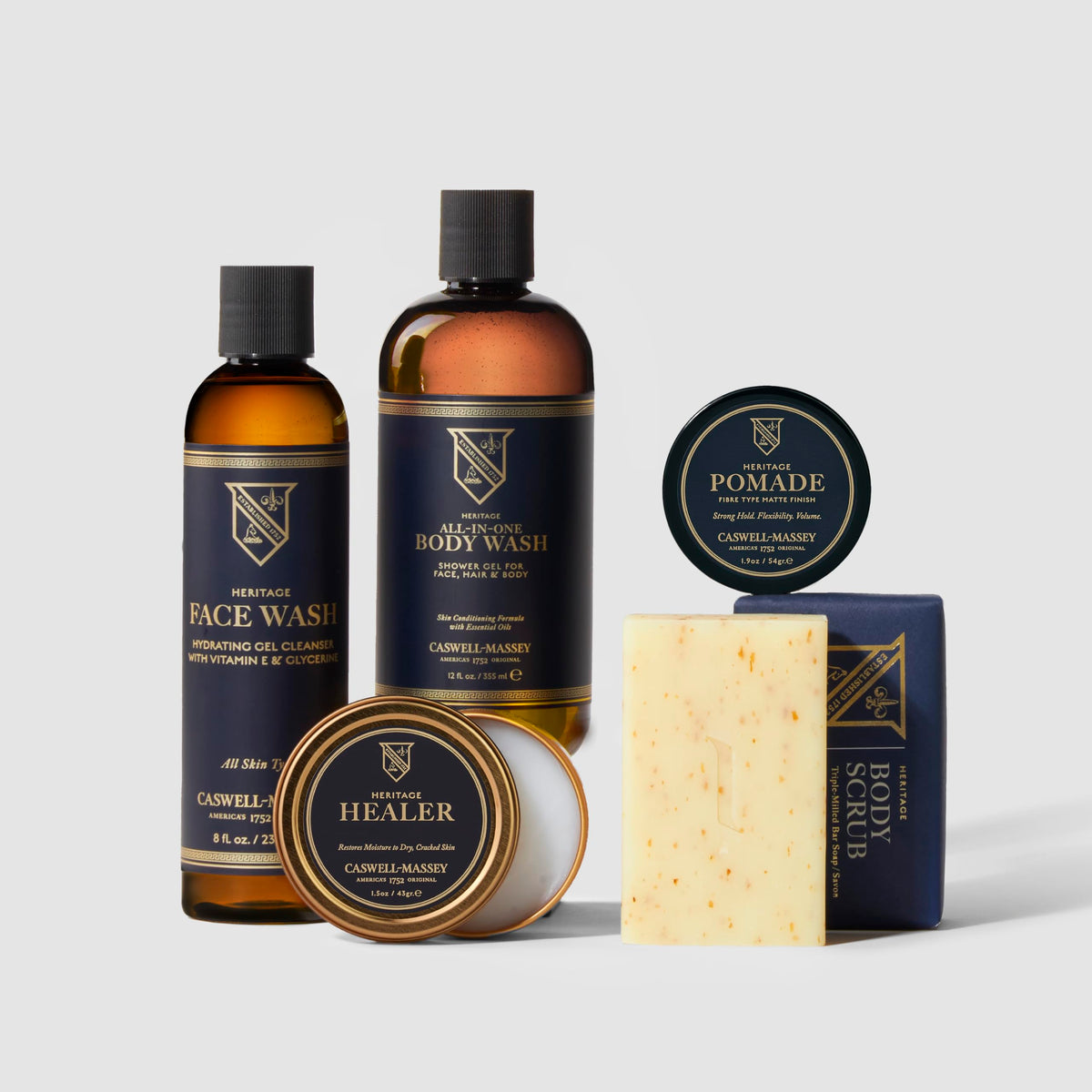 Caswell Massey Premium Heritage Grooming Gift Set - Caswell-Massey Official Imagery - 3