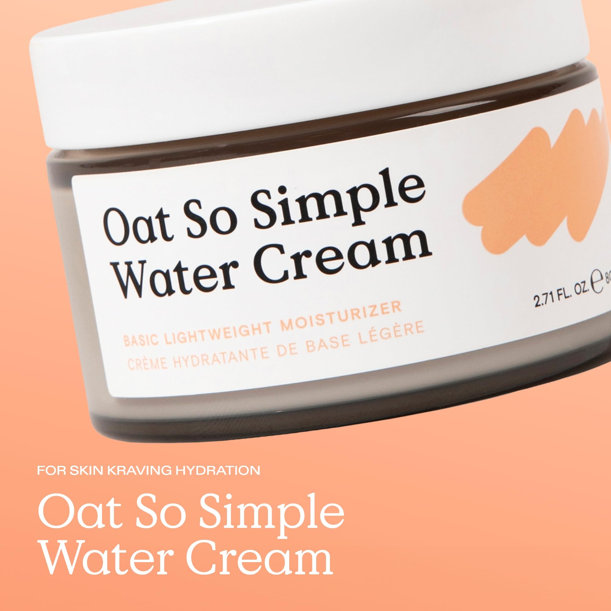 KraveBeauty Oat So Simple Water Cream for Dry, Sensitive Skin - KraveBeauty Official Product View 3
