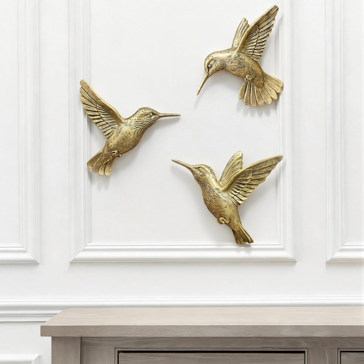 GUSFREUD 3D Hummingbird Wall Decor Set - GUSFREUD Official Imagery - 8