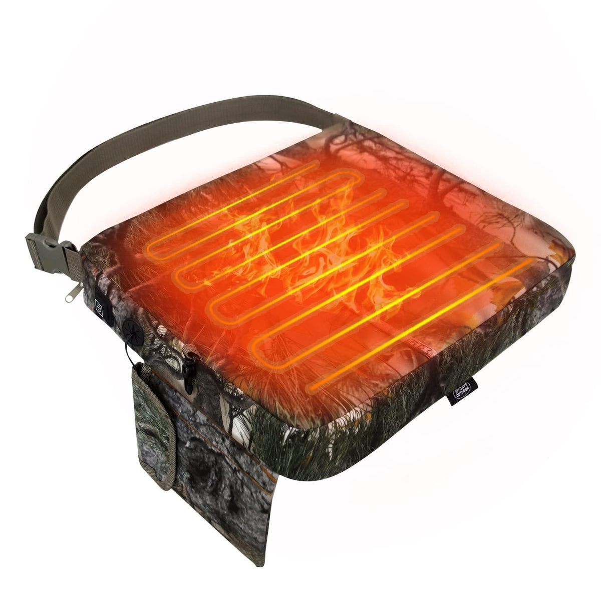 MDSTOP Heated Hunting Seat Cushion Waterproof Seat Pads for - MDSTOP Official Imagery - 2