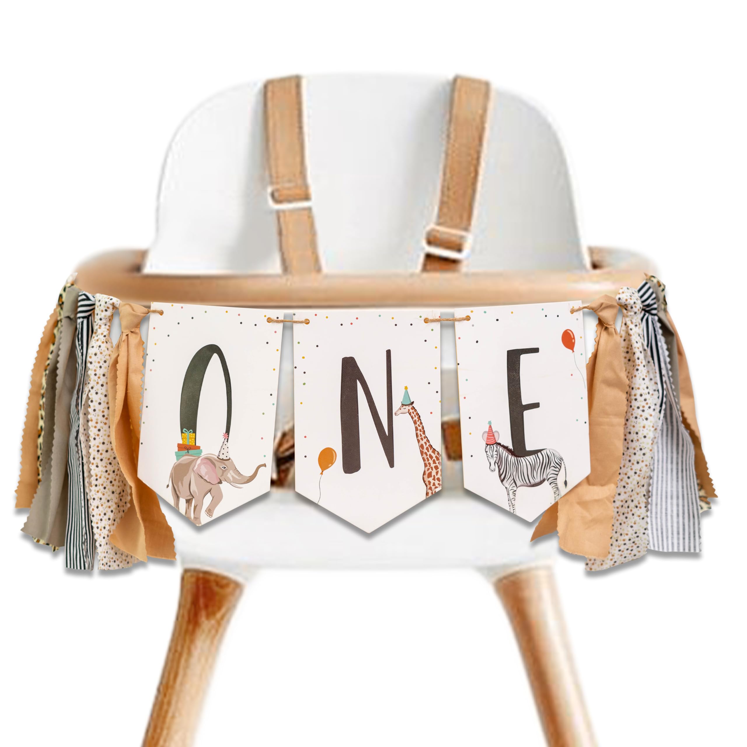 Animal High Chair Banner - Product Imagery