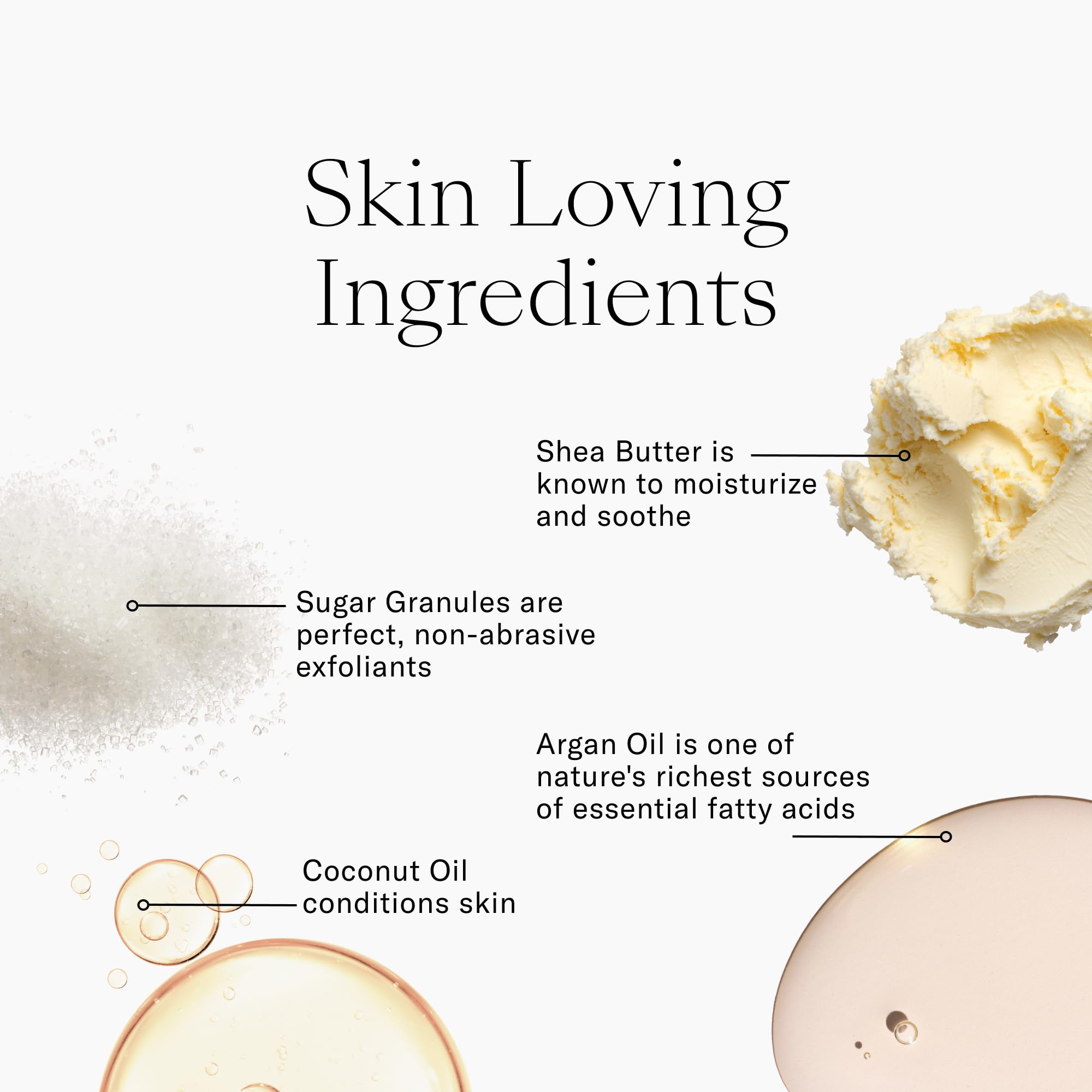 Josie Maran Argan Sugar Balm Body Scrub - Exfoliating Sugar Scrub with 100% Pure - Josie Maran Official Product View 4