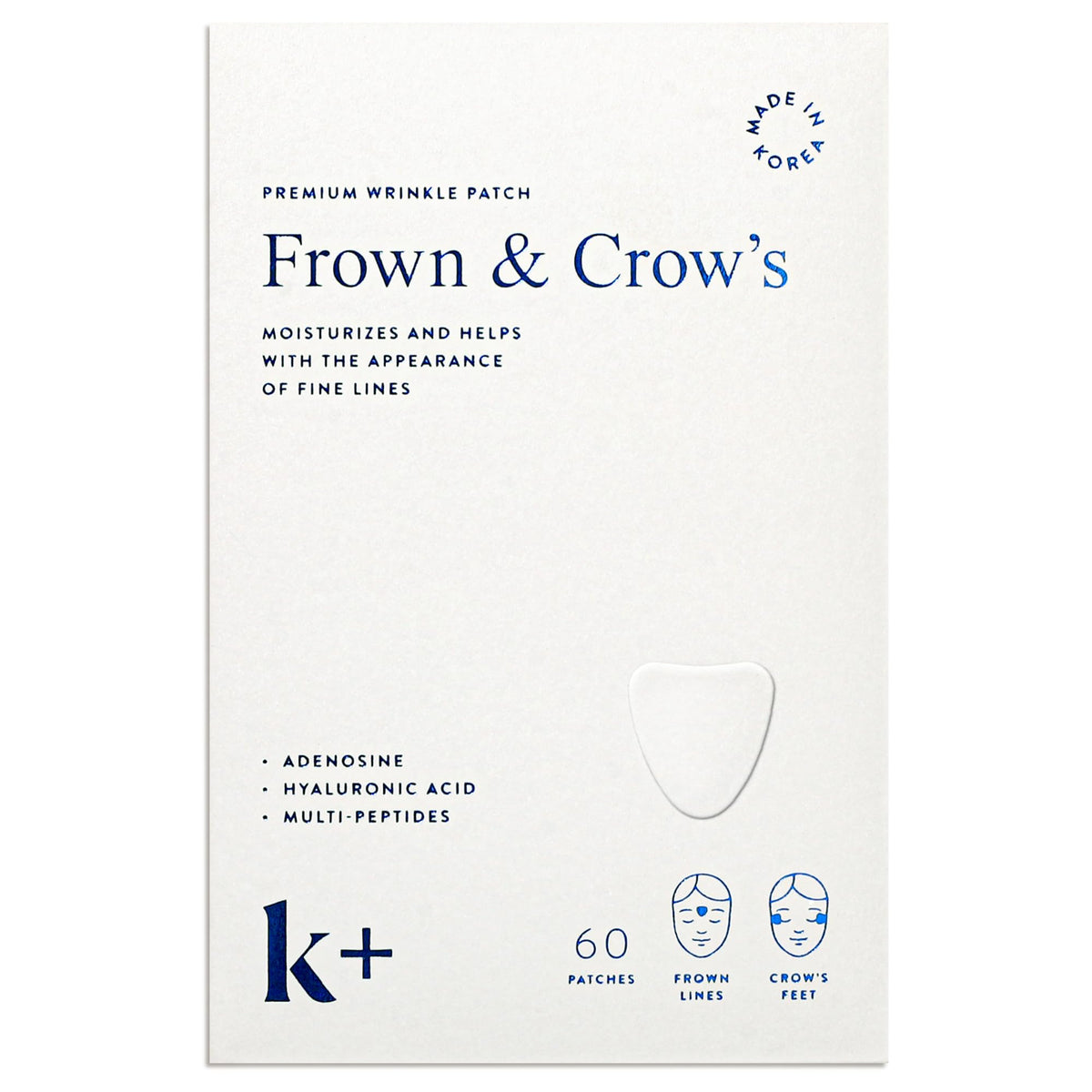 k Korean Wrinkle Patches for Forehead Frown Lines Crow s - KPLUS Official Imagery - 1